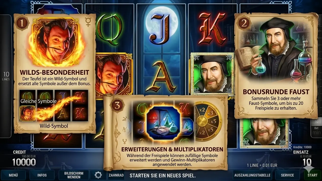 Strategien und Tipps für Faust Free Slot